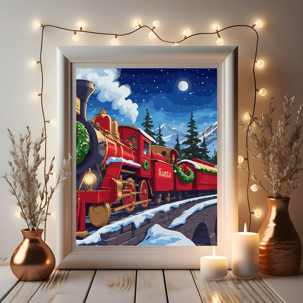 Pictura pe Numere – Santa Express 6215