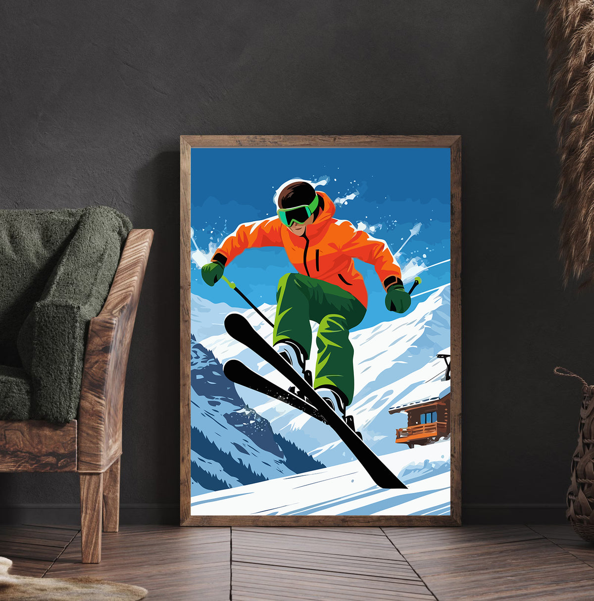 Pictura pe Numere – Sport De Iarna 6219