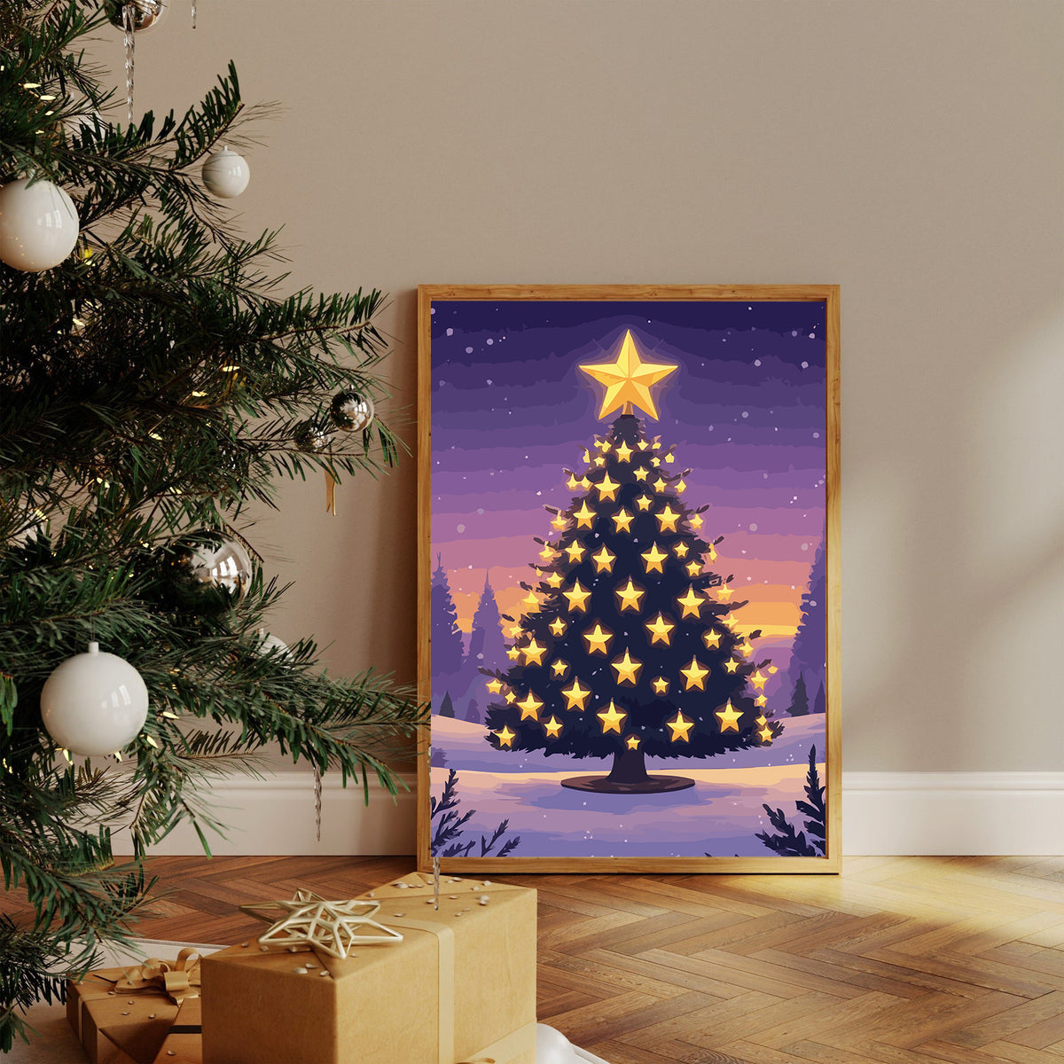 Pictura pe Numere – Brad De Craciun 6222