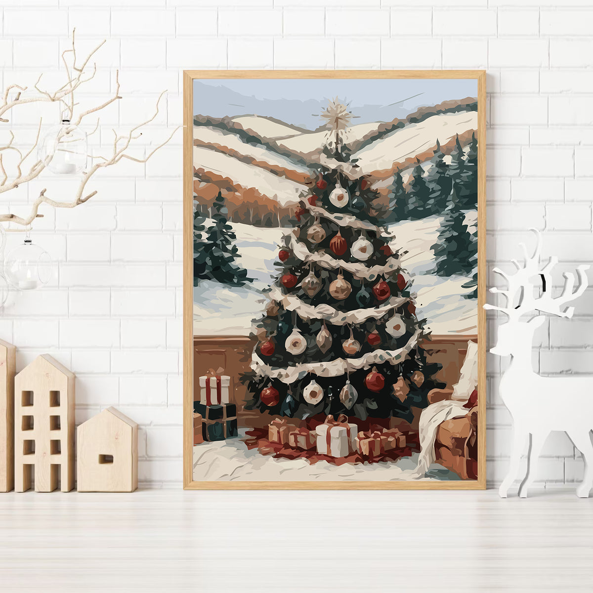 Pictura pe Numere – Brad De Craciun 6229