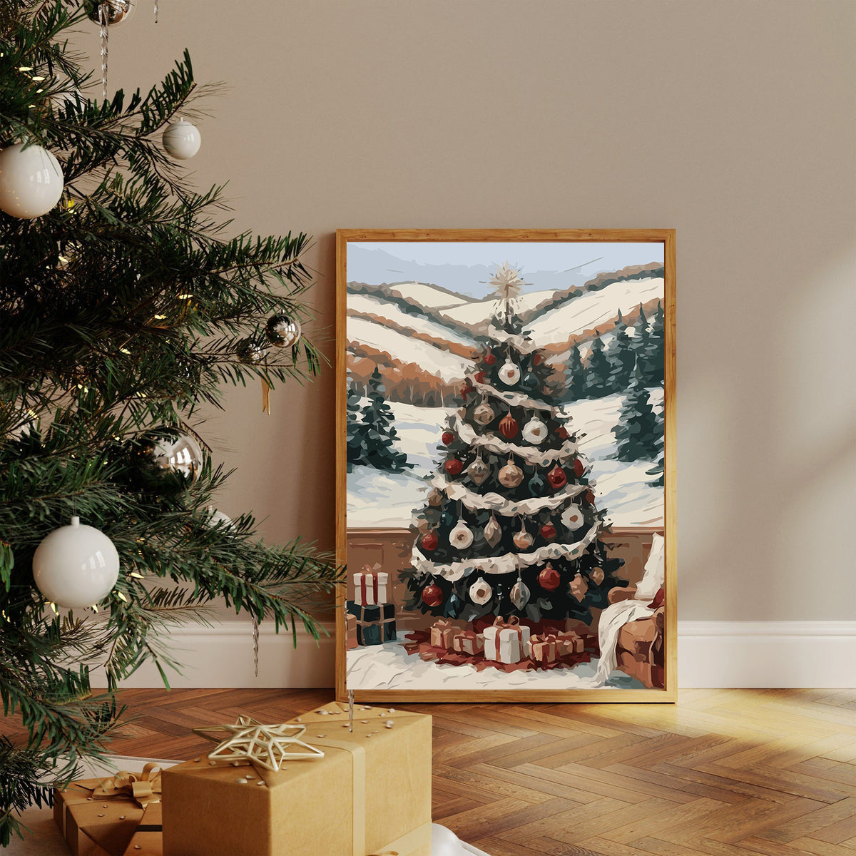 Pictura pe Numere – Brad De Craciun 6229