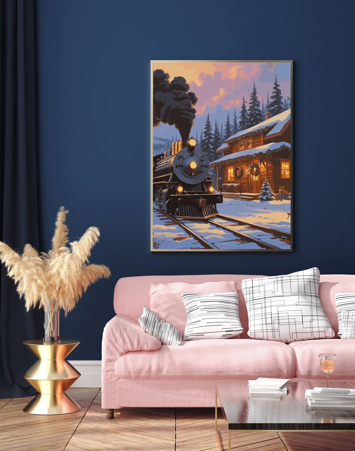 Pictura pe Numere – Trenul Polar 6230