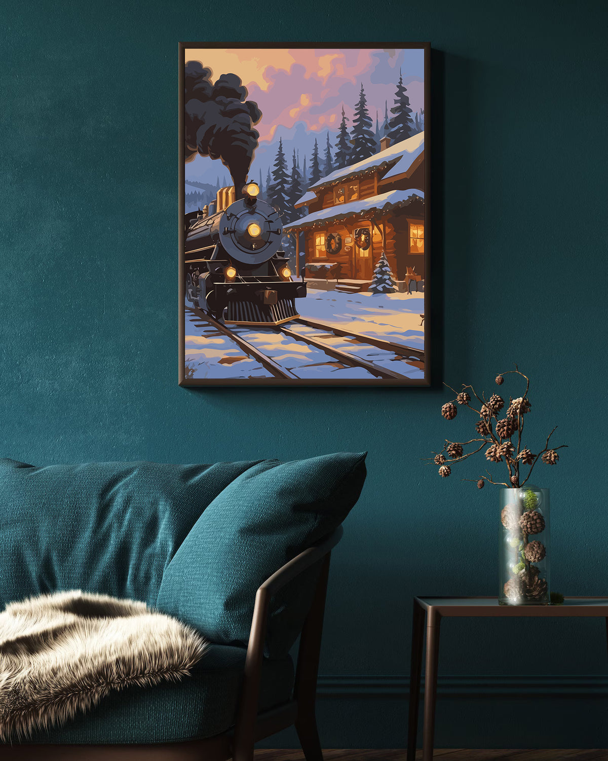 Pictura pe Numere – Trenul Polar 6230