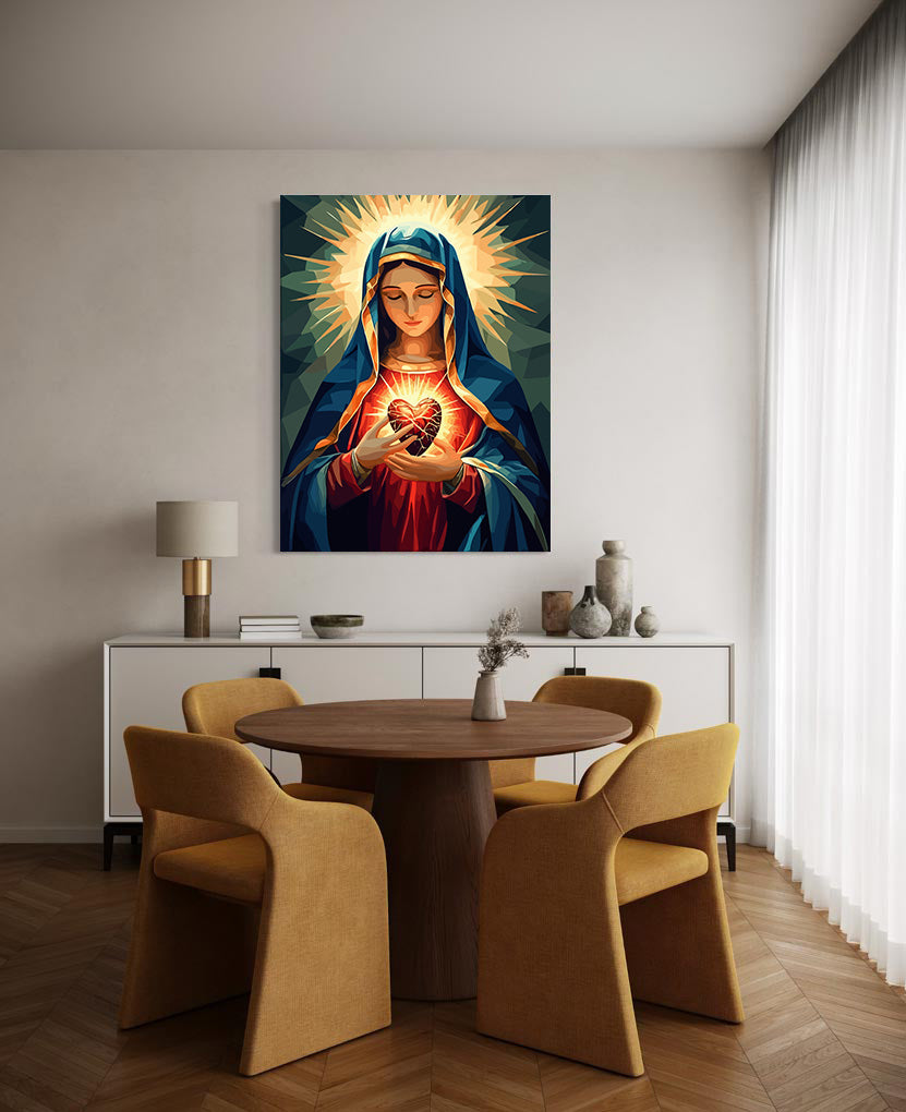 Pictura pe Numere – Inima Neprihanita A Mariei 6248