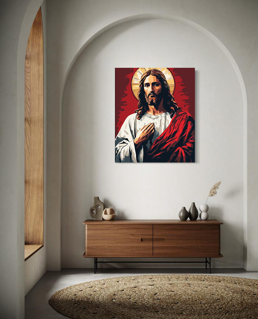 Pictura pe Numere – Isus Hristos 6251