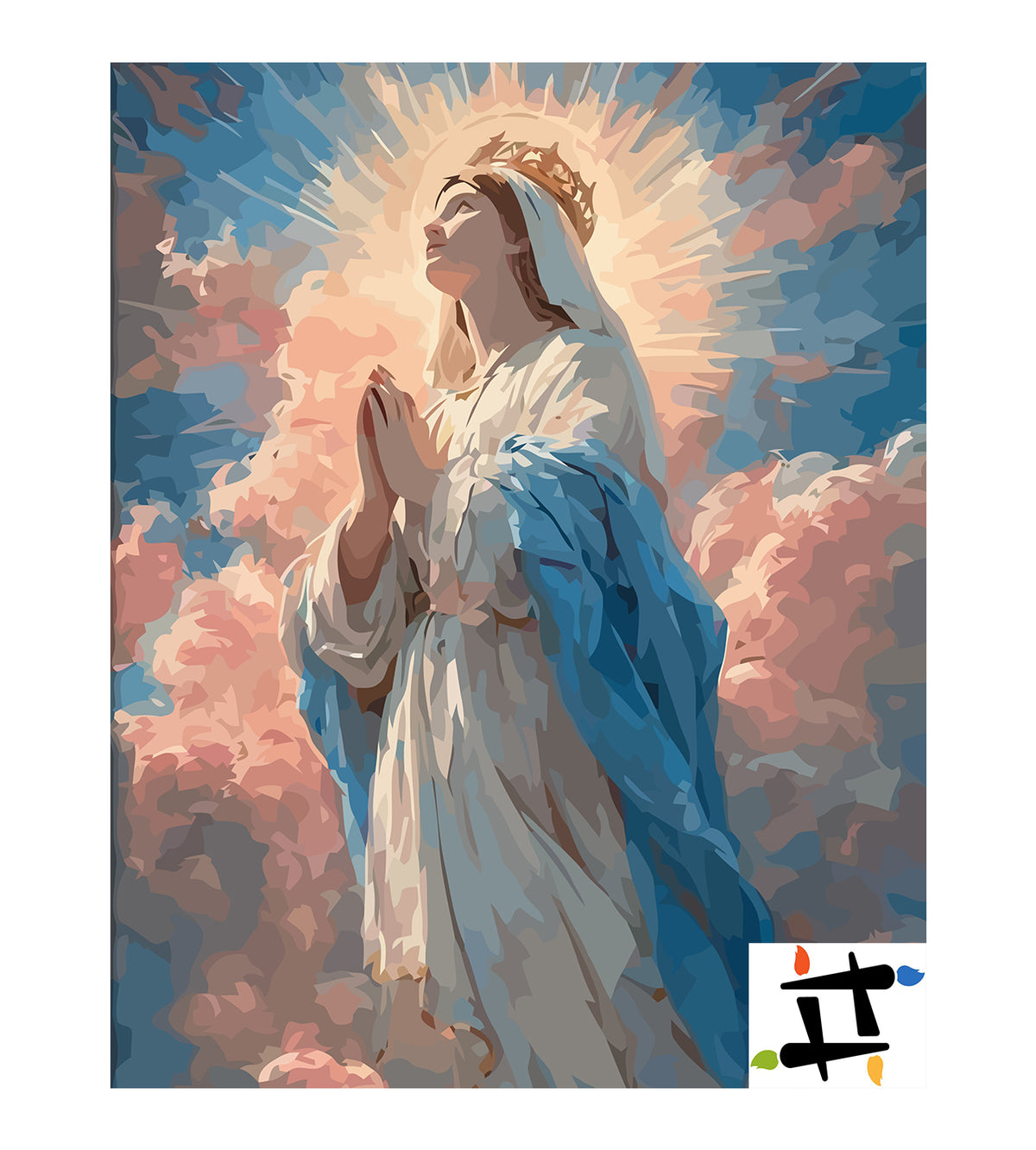 Pictura pe Numere – Fecioara Maria 6257