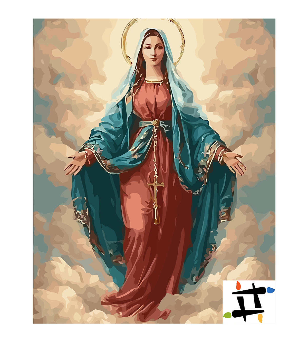 Pictura pe Numere – Fecioara Maria 6258
