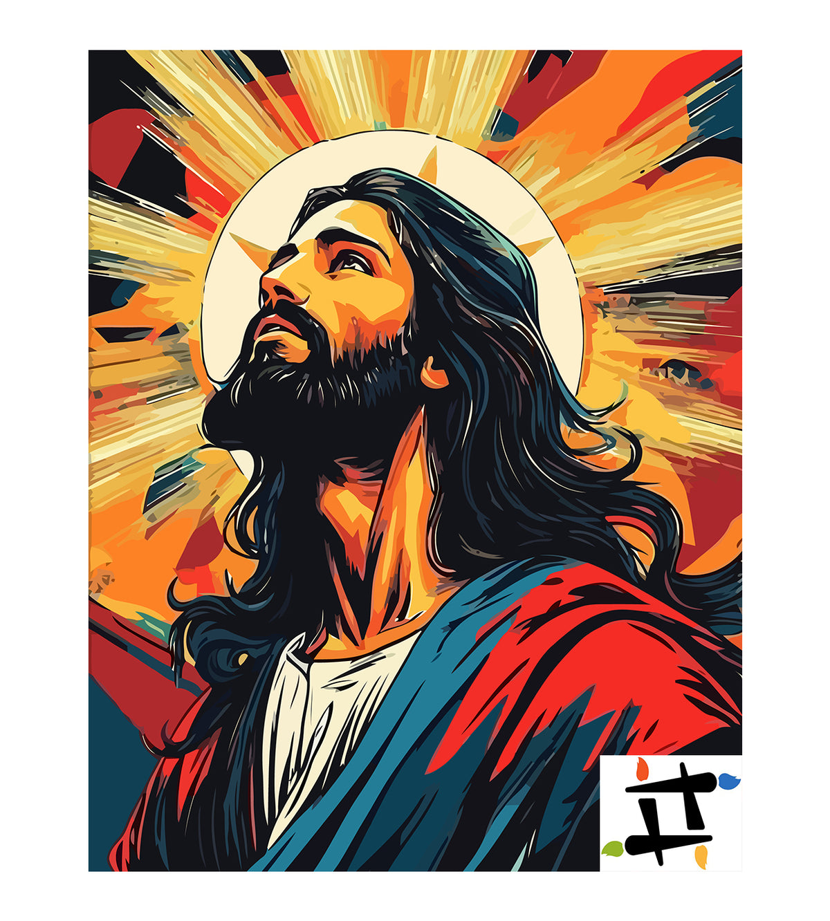 Pictura pe Numere – Isus Hristos 6271