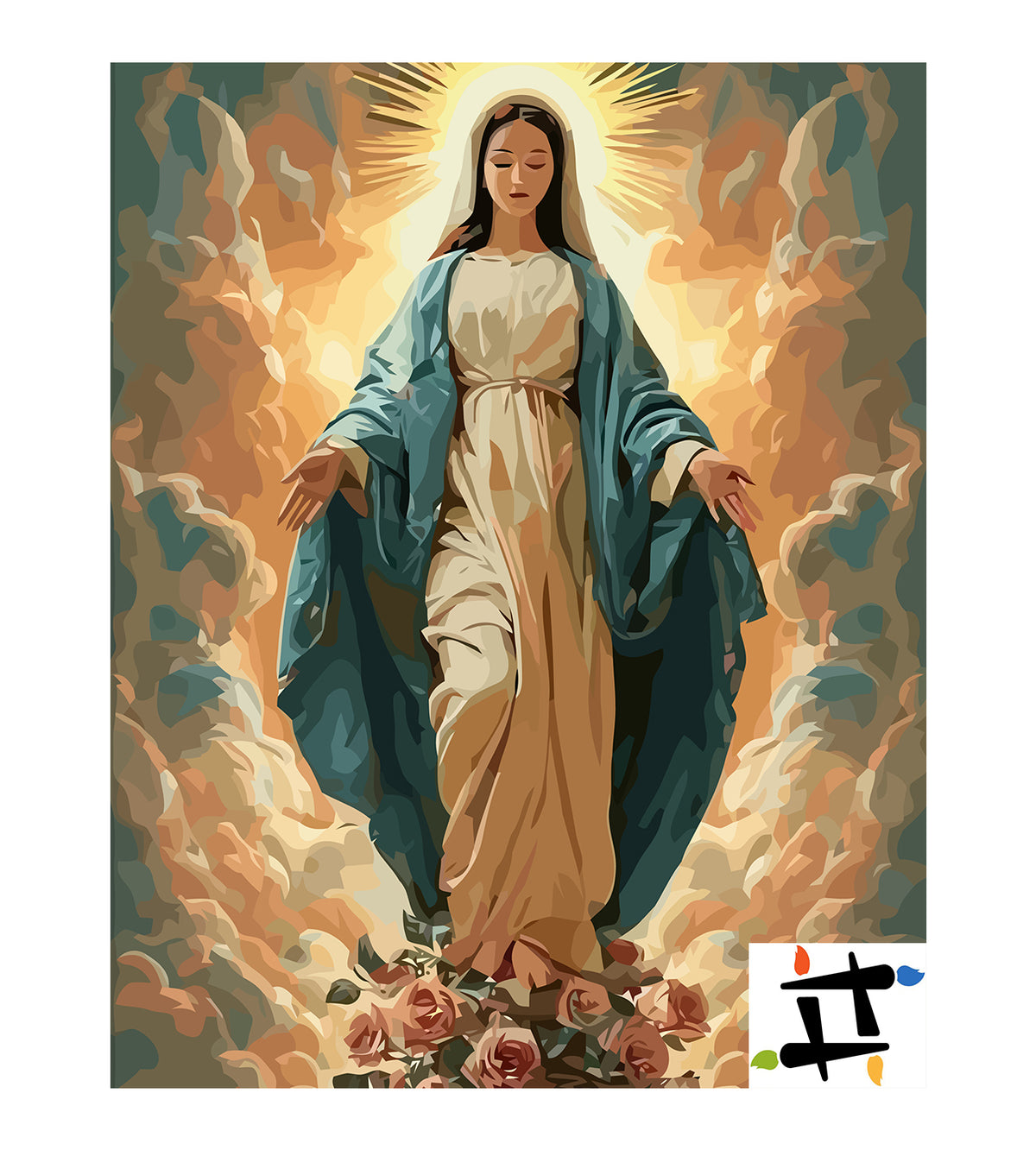 Pictura pe Numere – Fecioara Maria 6273