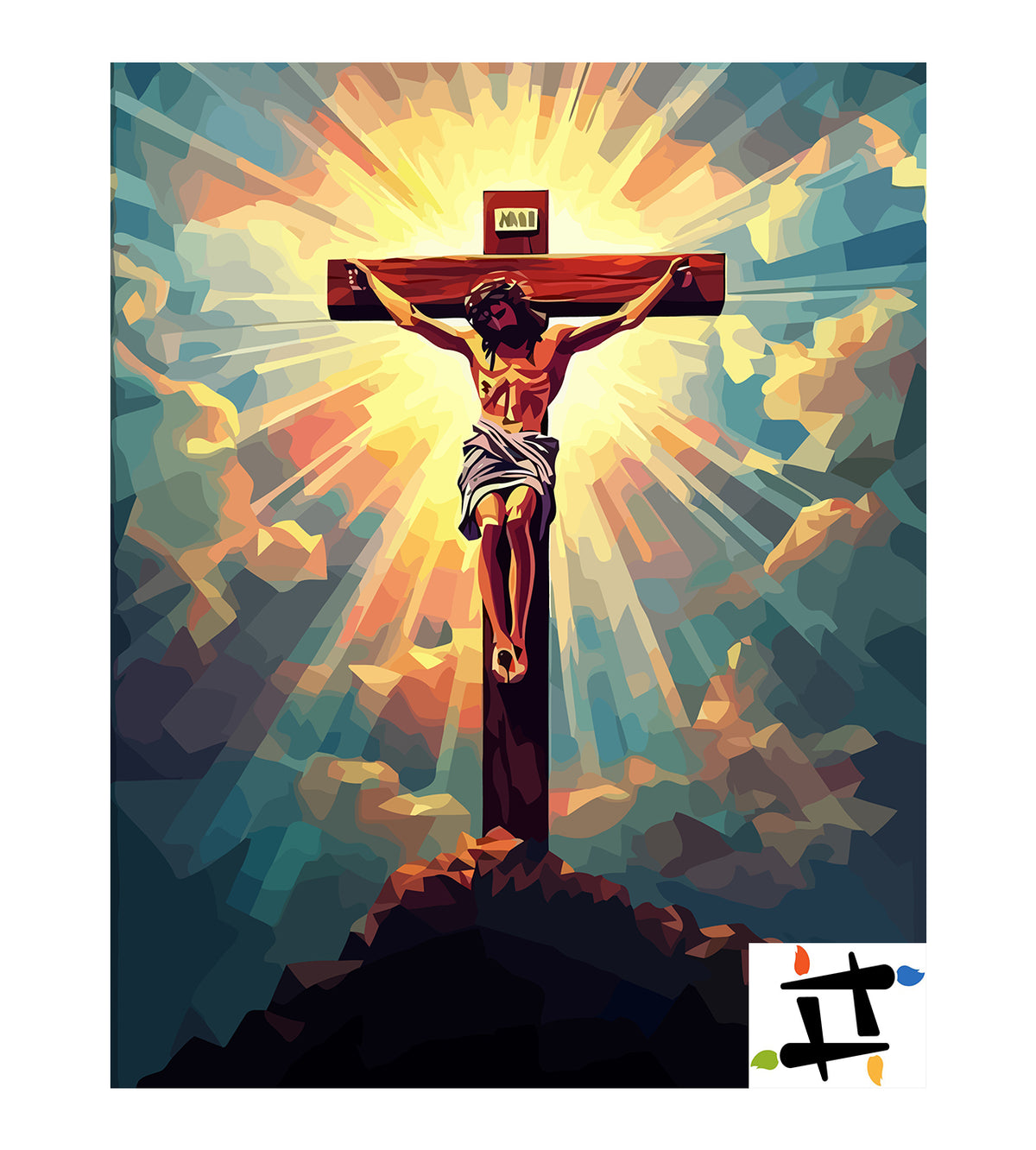 Pictura pe Numere – Rastignirea Lui Isus Hristos 6274
