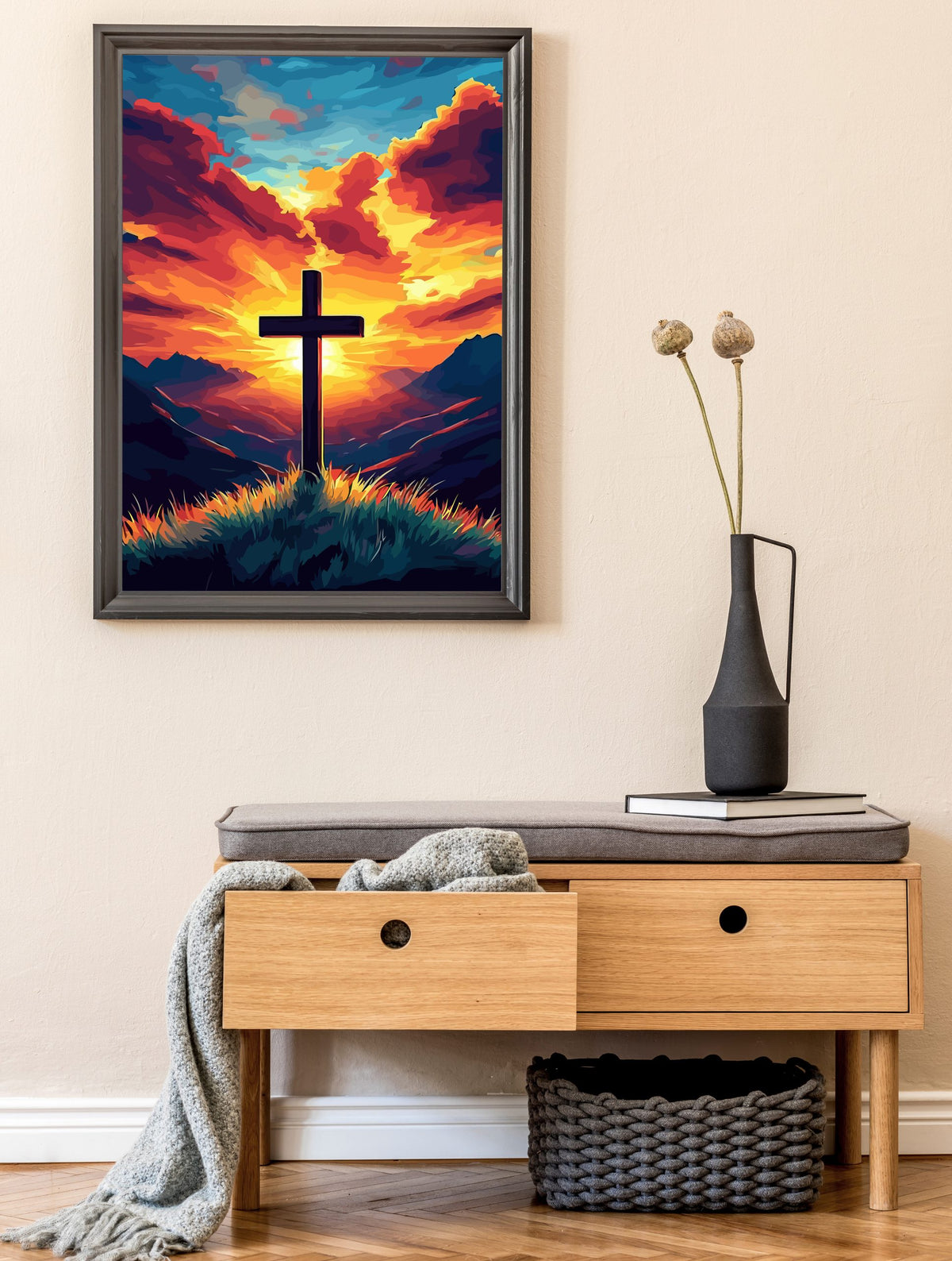 Pictura pe Numere – Cruce Crestina 6275