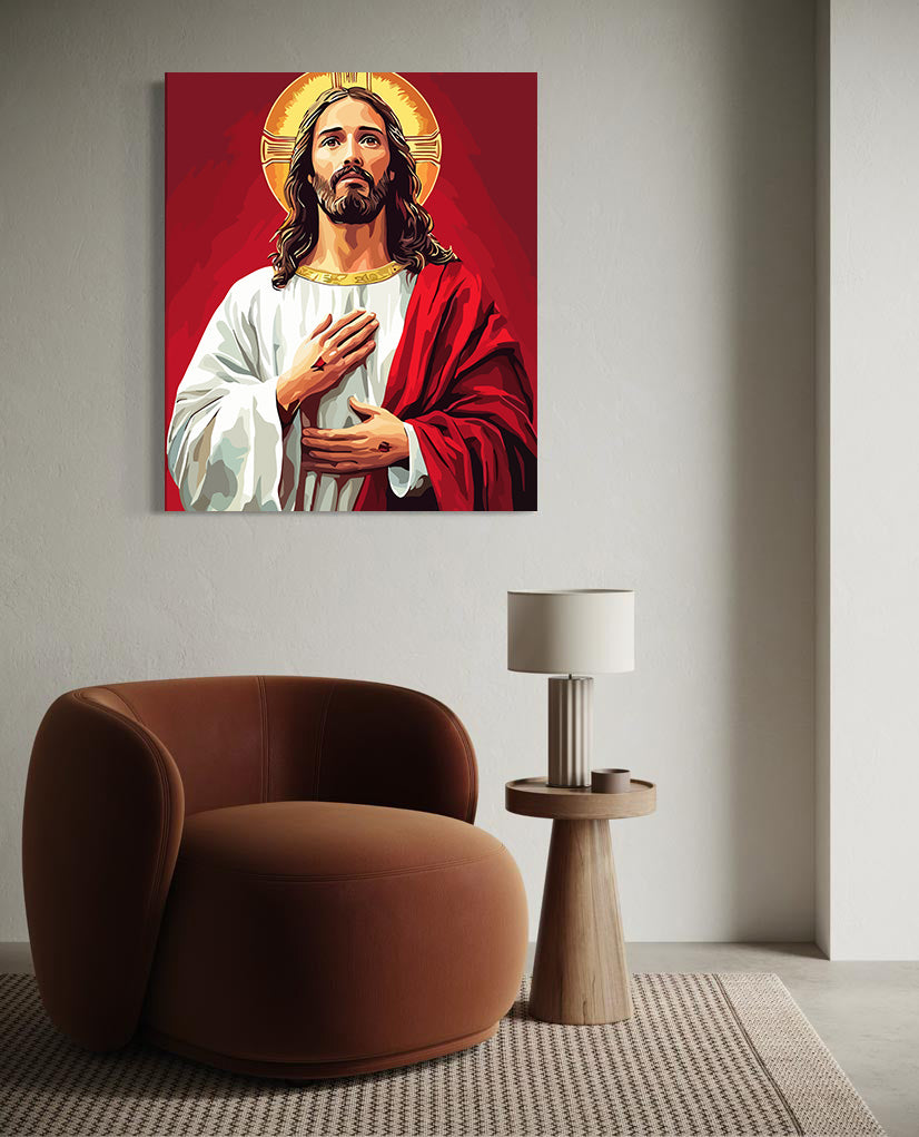 Pictura pe Numere – Isus Hristos 6282