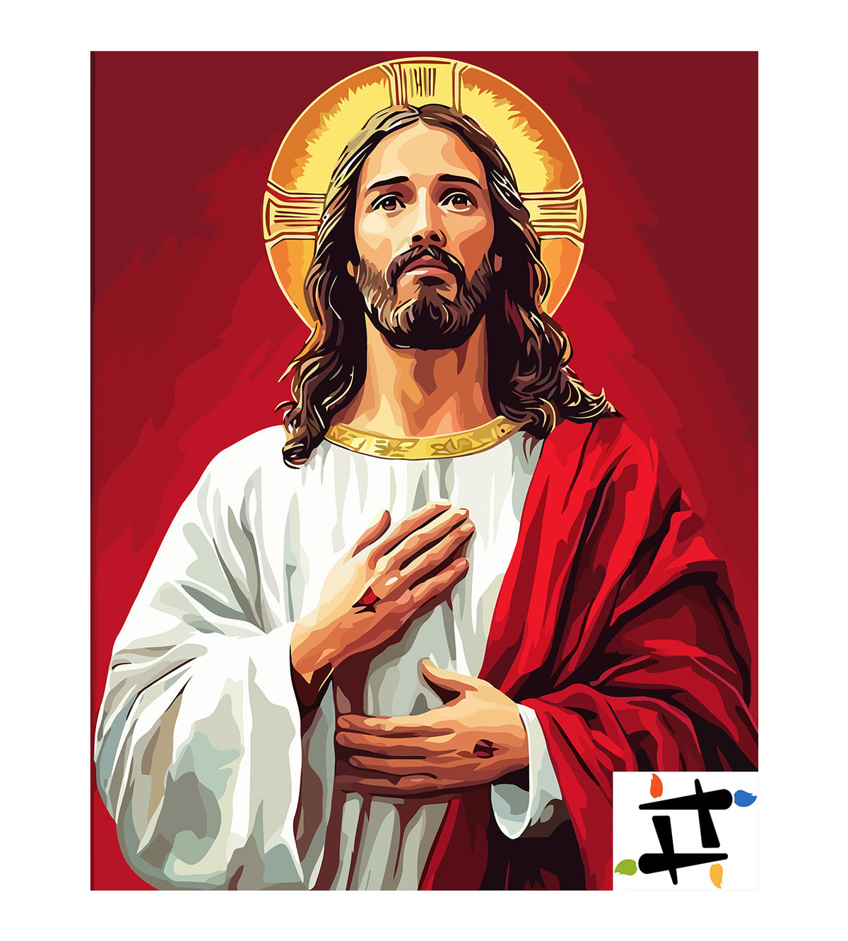 Pictura pe Numere – Isus Hristos 6282