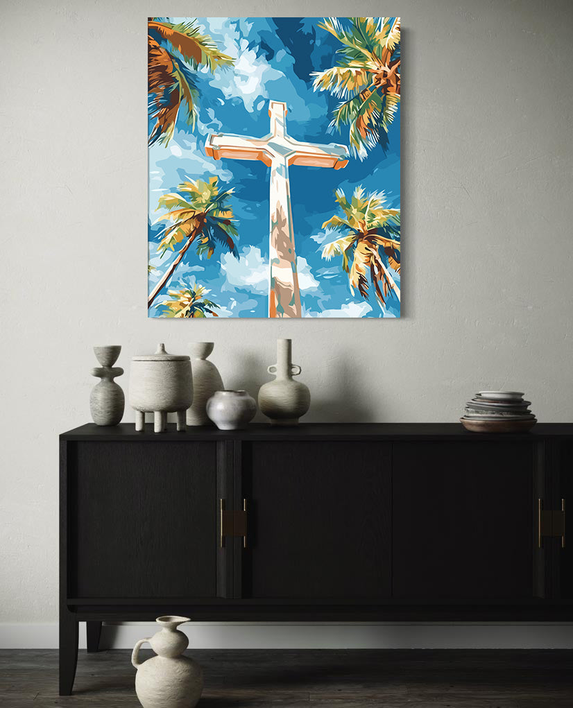Pictura pe Numere – Crucea Crestina 6284