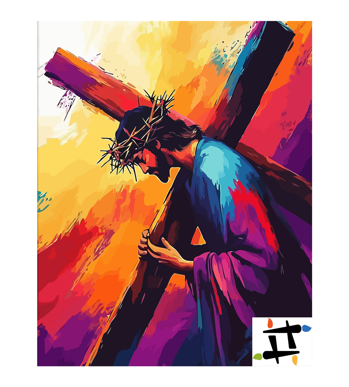 Pictura pe Numere – Drumul Crucii 6287