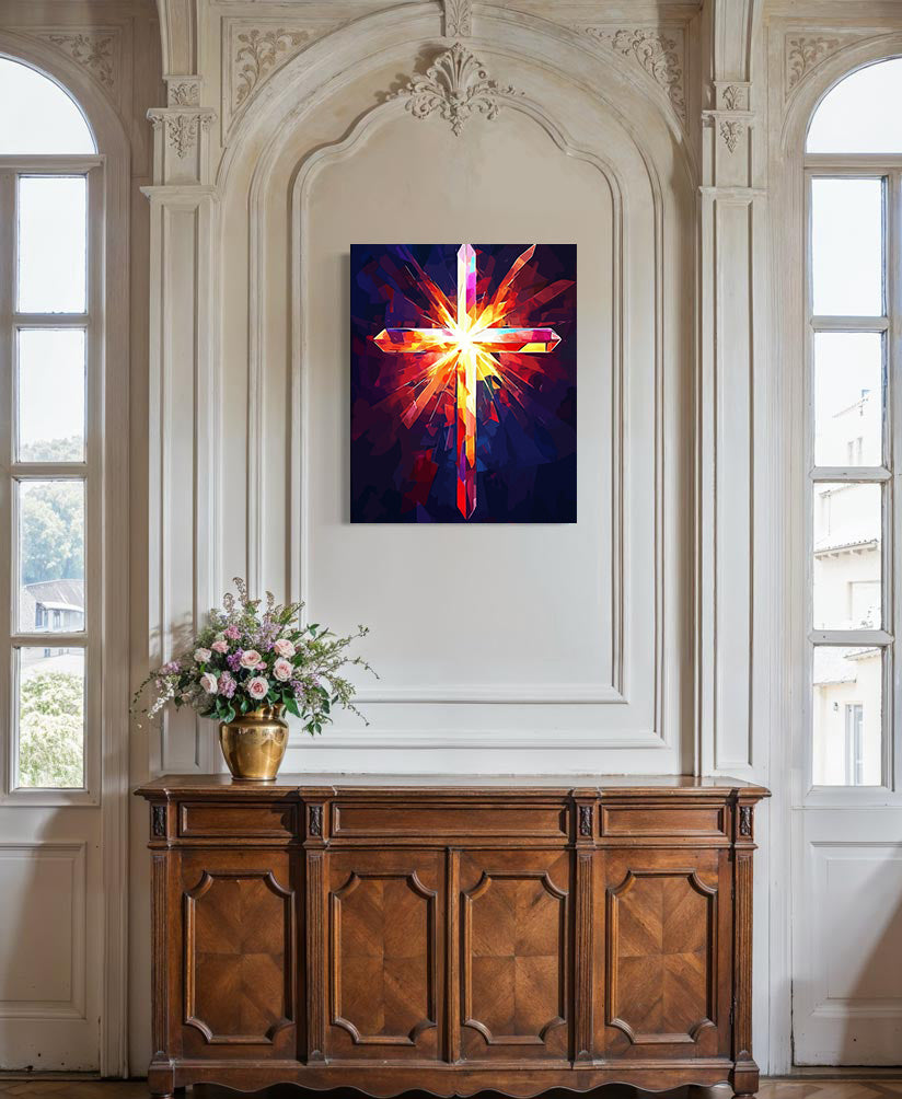 Pictura pe Numere – Cruce Crestina 6290