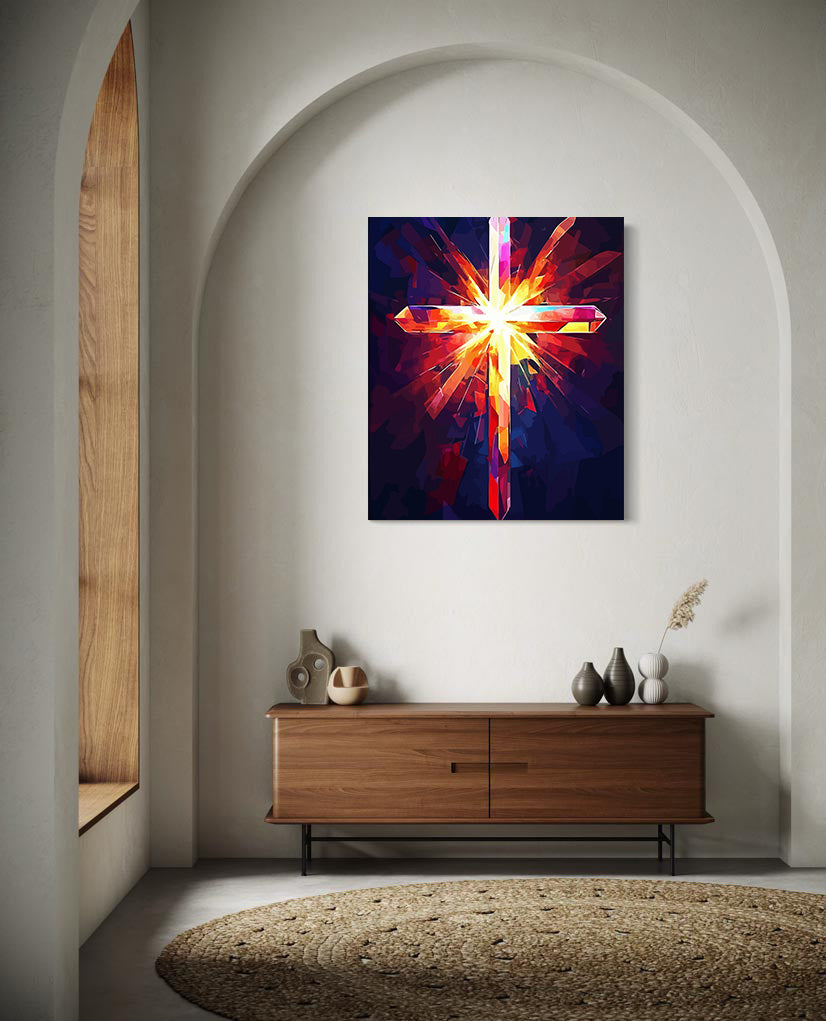 Pictura pe Numere – Cruce Crestina 6290
