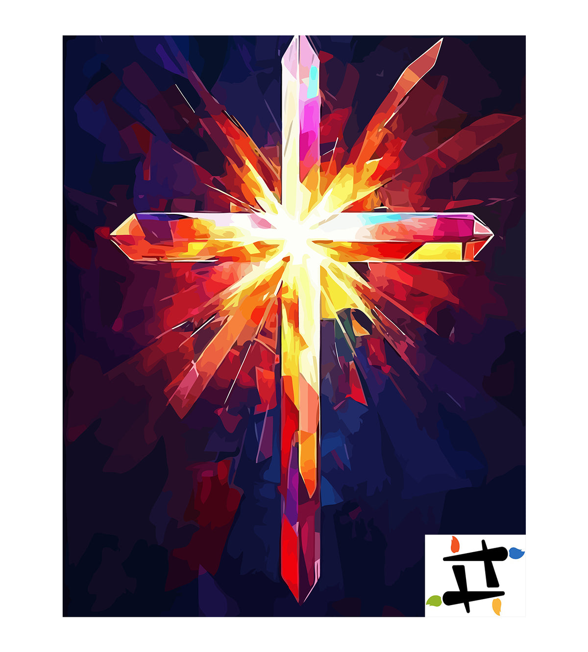Pictura pe Numere – Cruce Crestina 6290