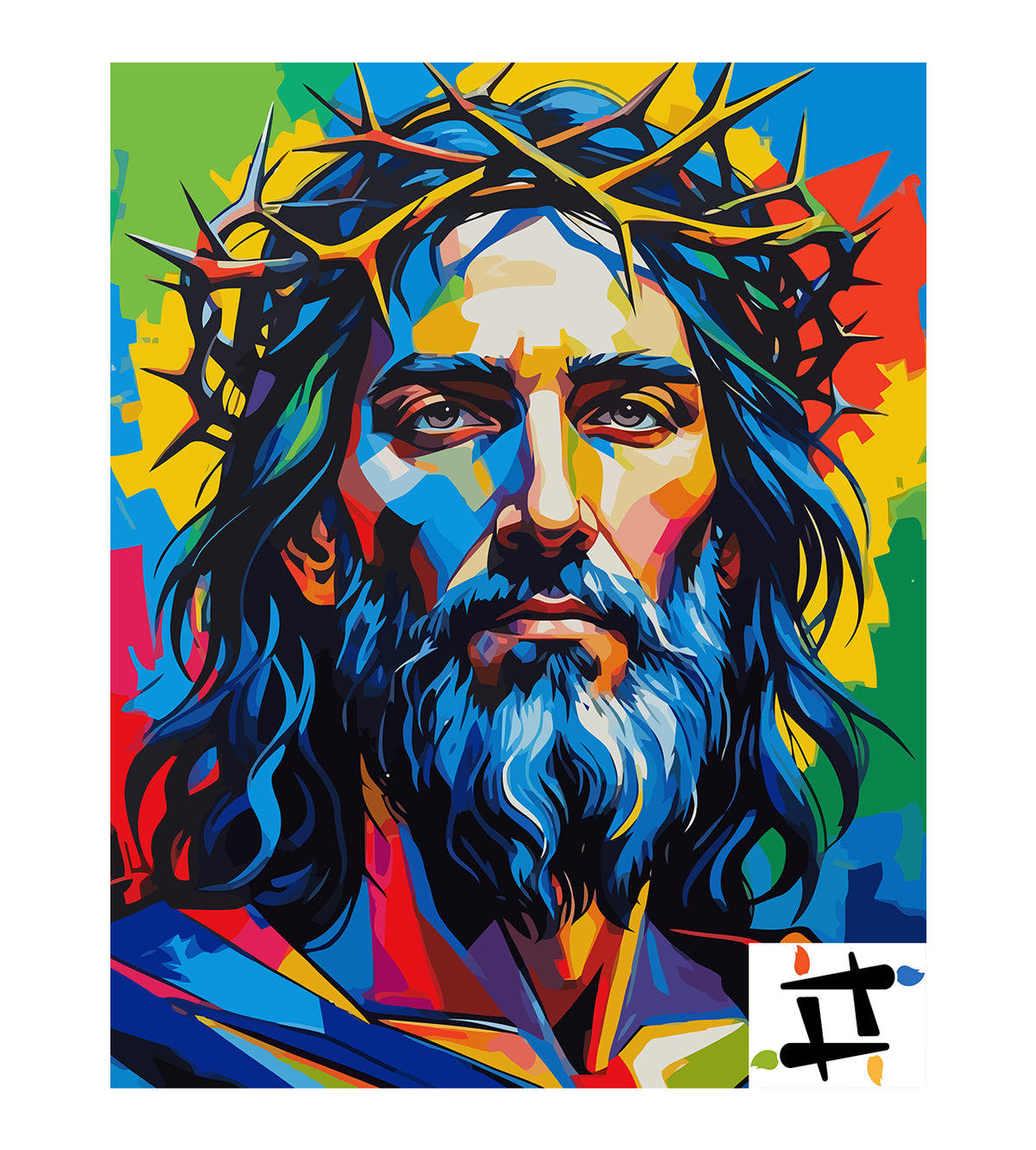 Pictura pe Numere – Isus Hristos 6308