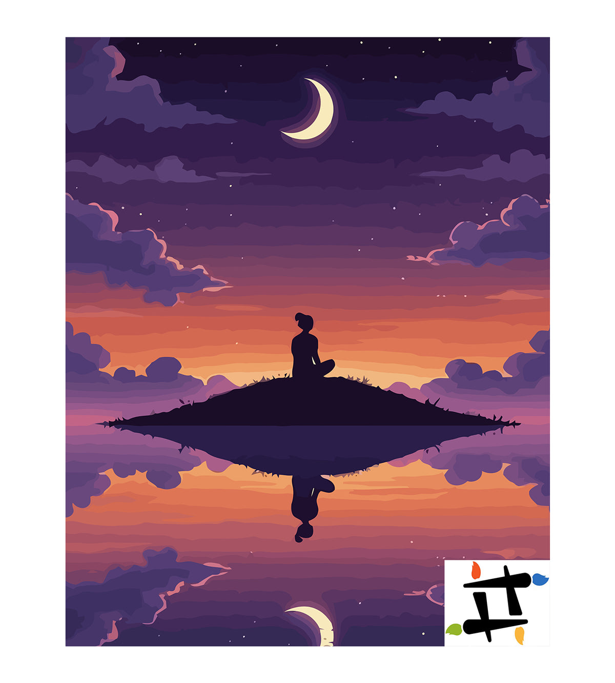 Pictura pe Numere – Meditatie si Reflexie 6309