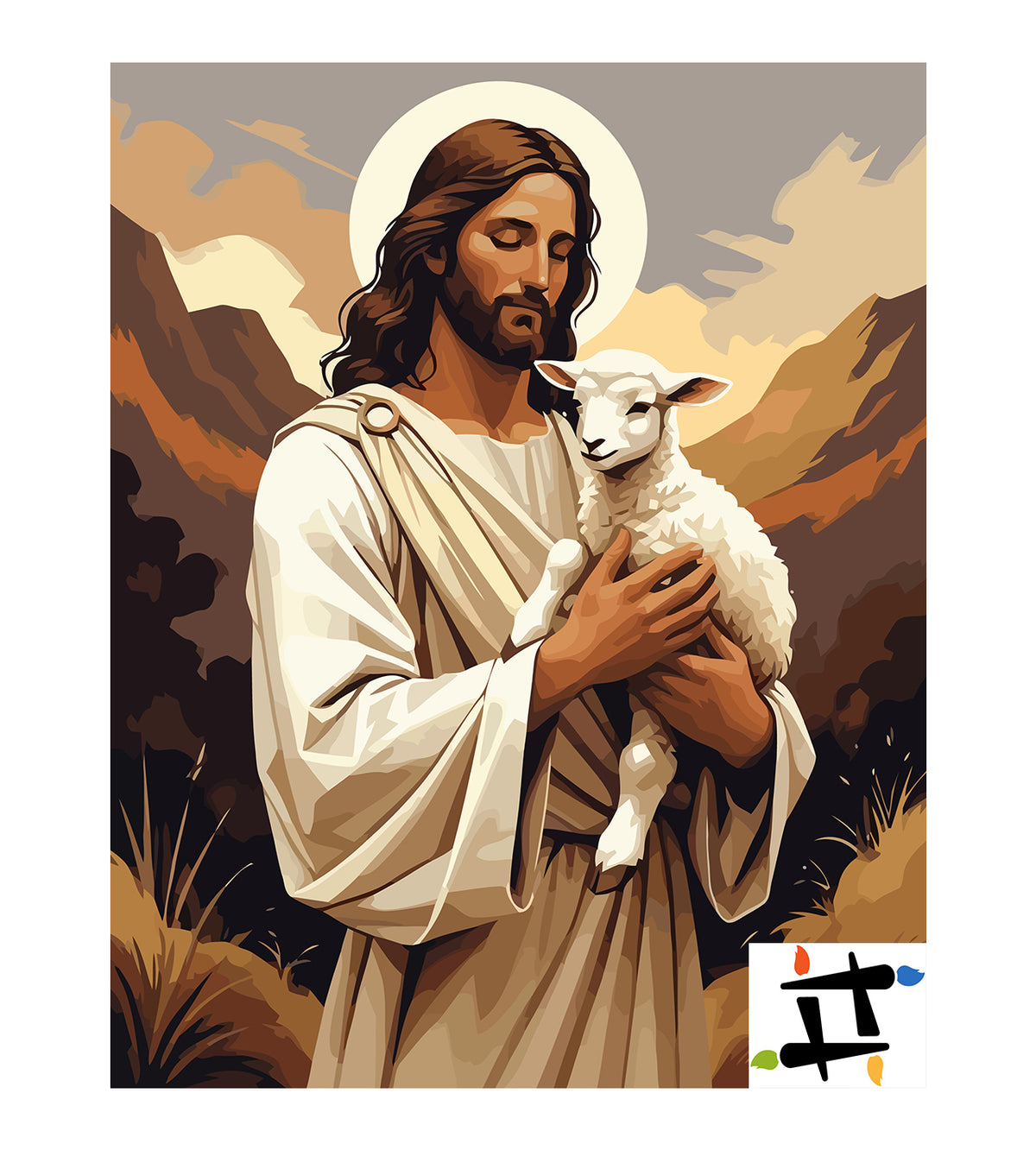 Pictura pe Numere – Bunul Pastor 6311