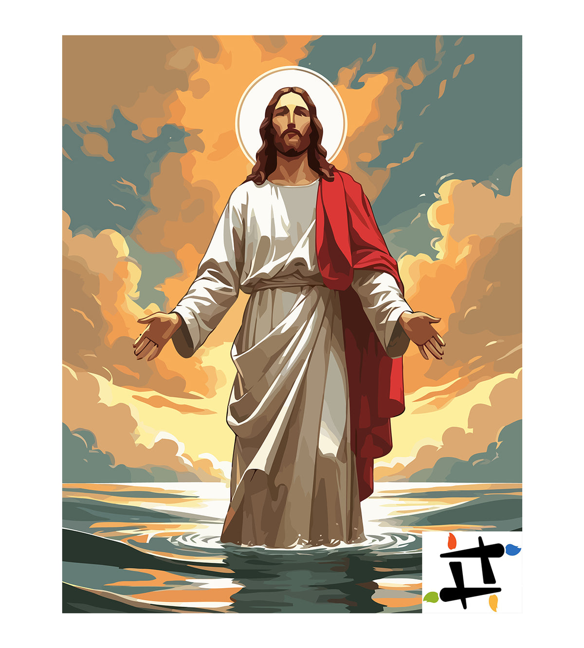 Pictura pe Numere – Isus Hristos 6313