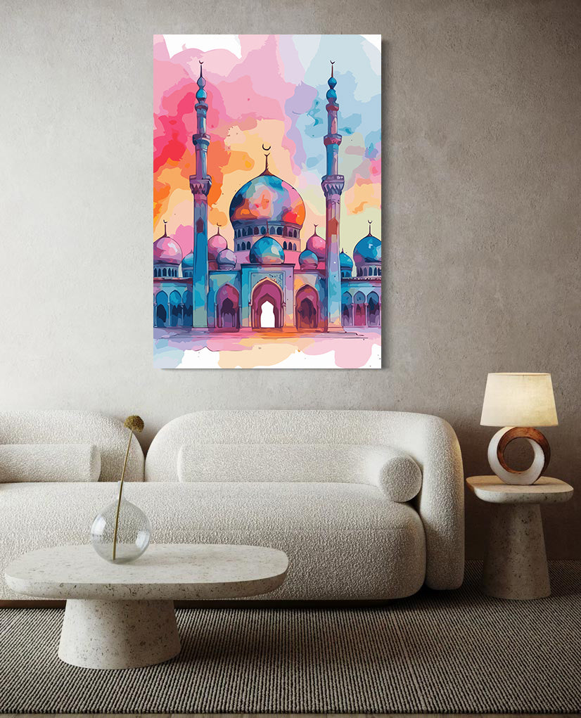 Pictura pe Numere – Moschee La Apus 6336