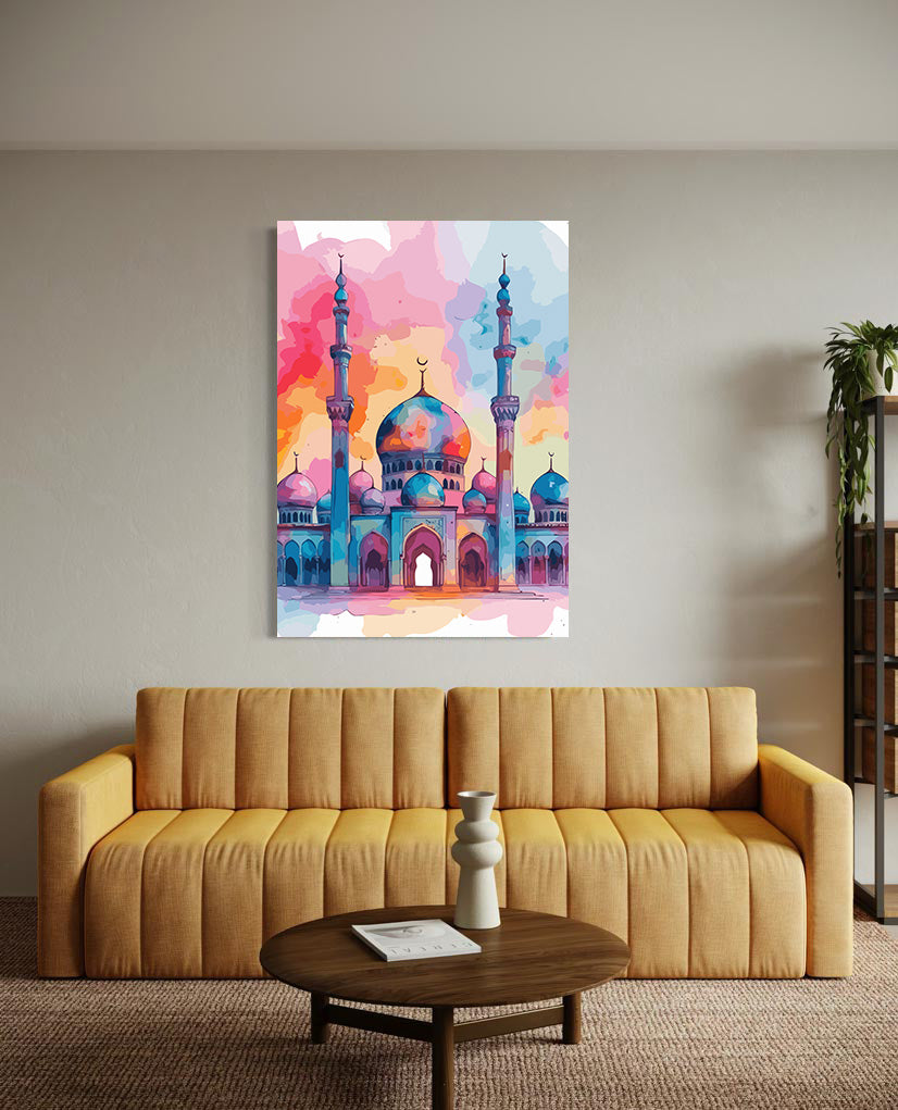 Pictura pe Numere – Moschee La Apus 6336