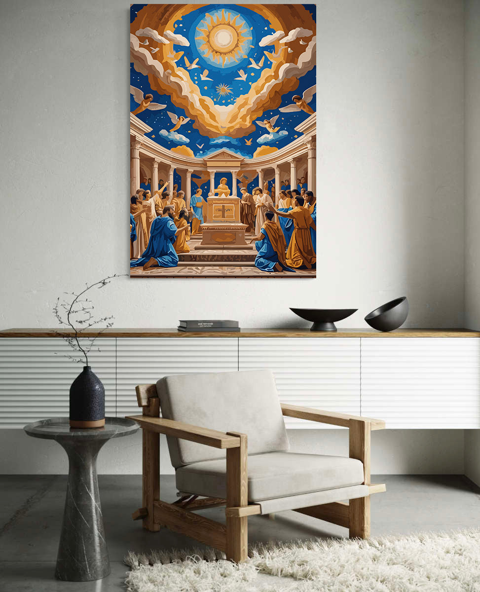 Pictura pe Numere – Adunarea Divina 6340