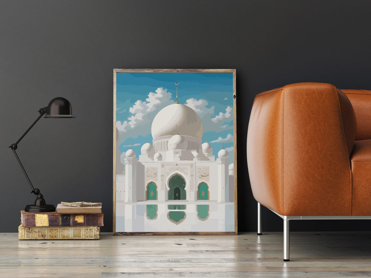 Pictura pe Numere – Marea Moschee Sheikh Zayed 6341