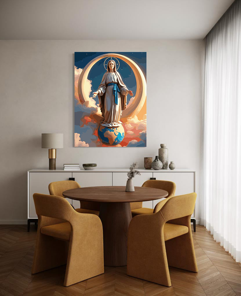 Pictura pe Numere – Fecioara Maria 6343