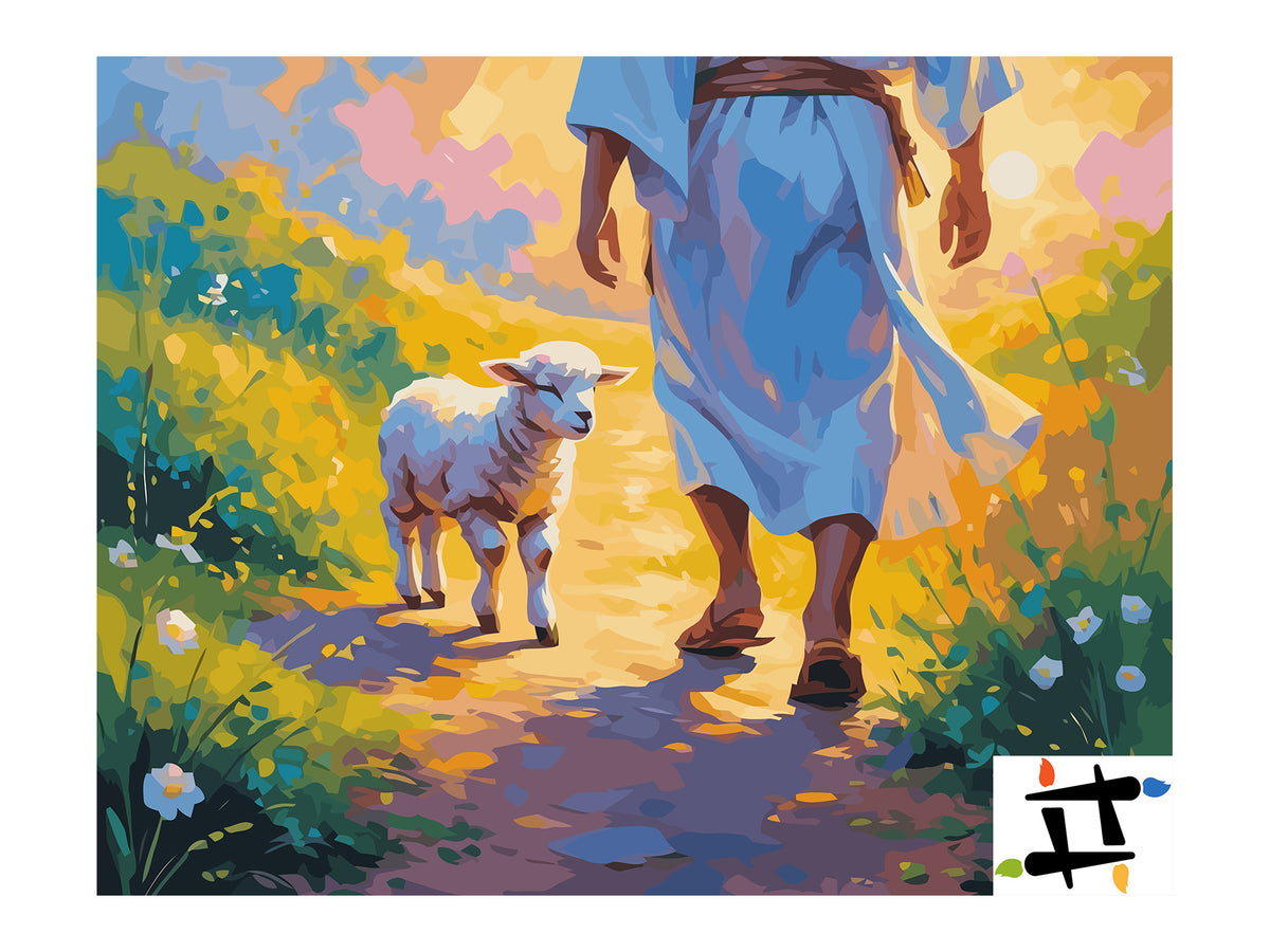 Pictura pe Numere – Bunul Pastor 6358