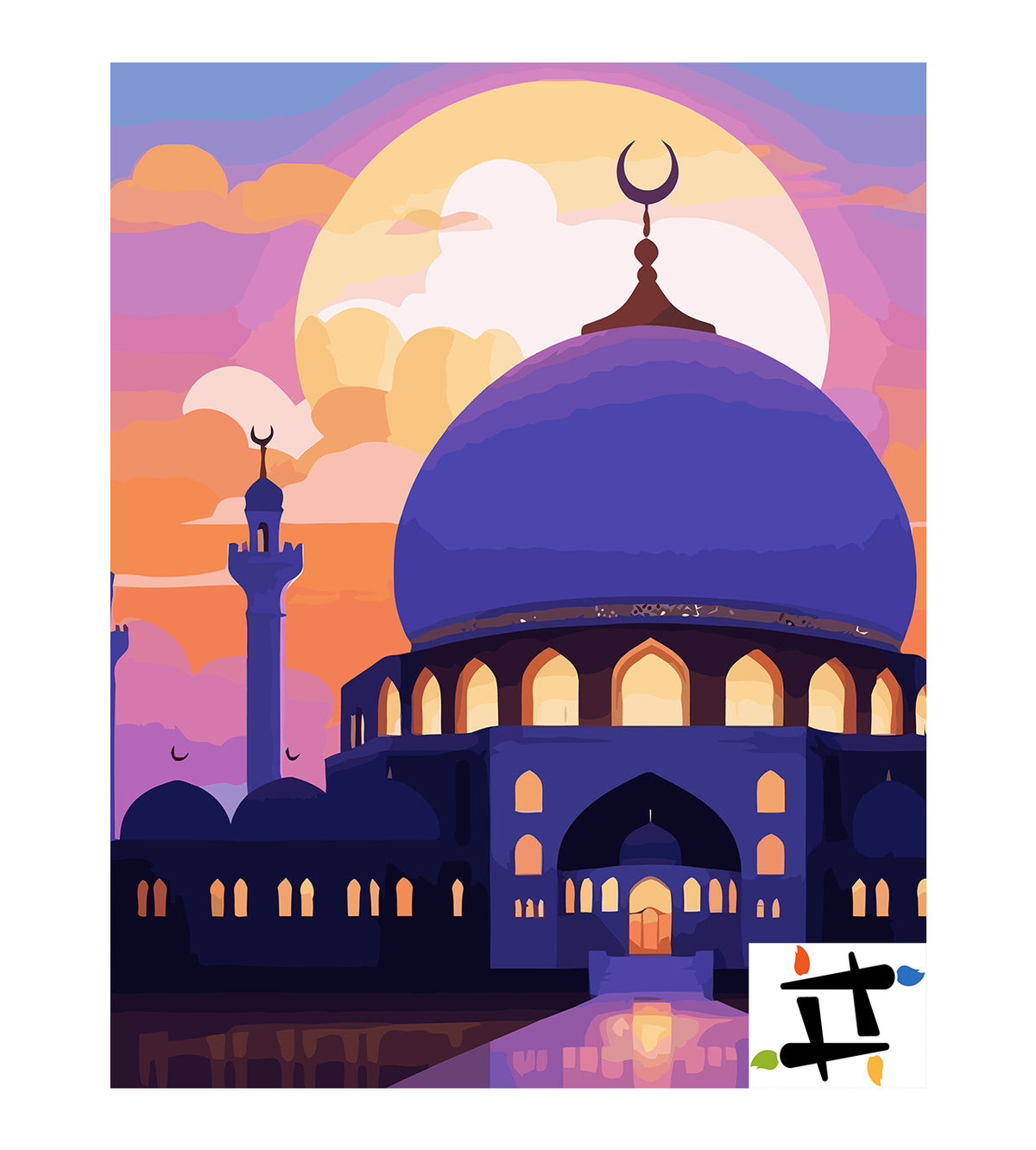 Pictura pe Numere – Apus Islamic 6365