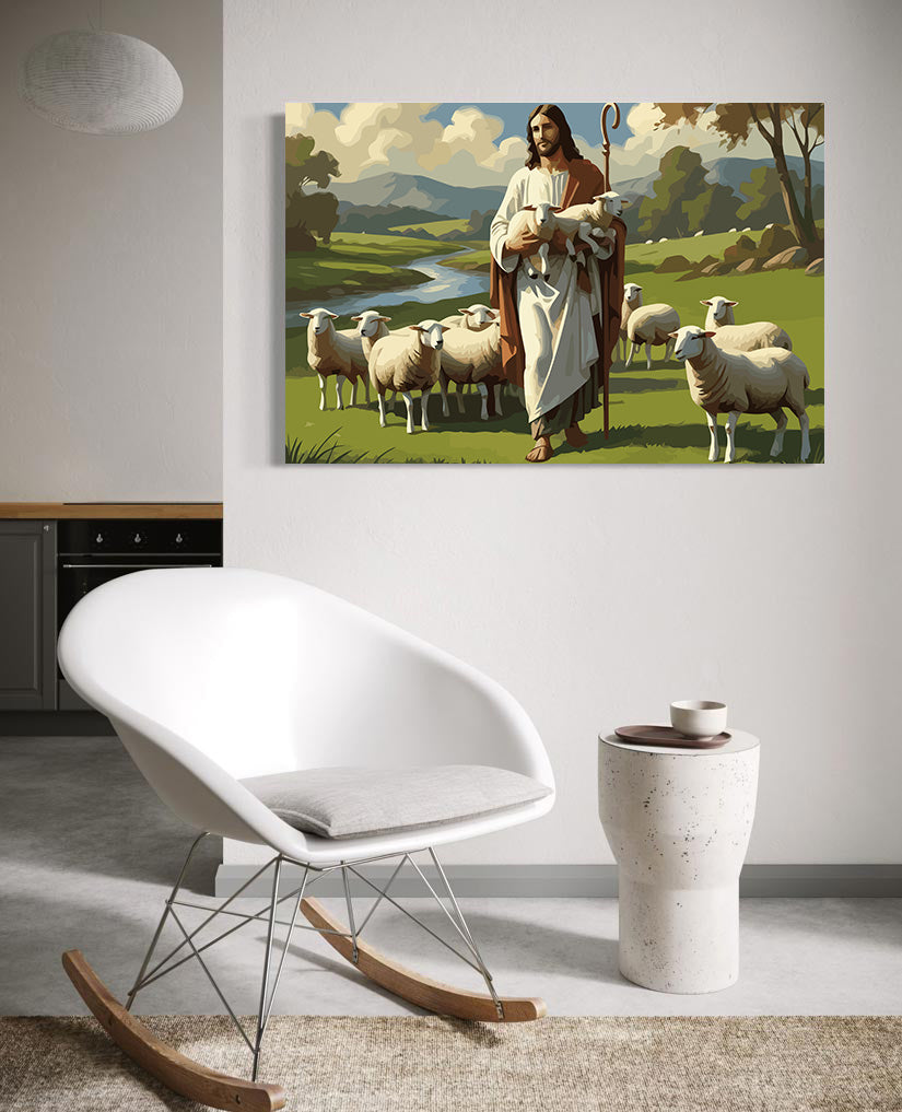 Pictura pe Numere – Bunul Pastor 6366
