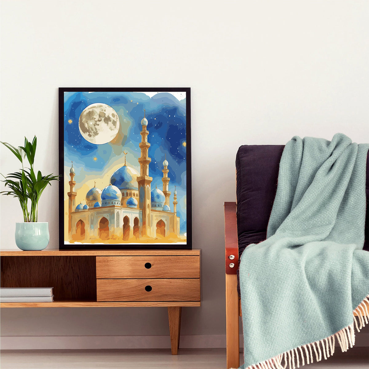 Pictura pe Numere – Moschee Sub Luna Plina 6372