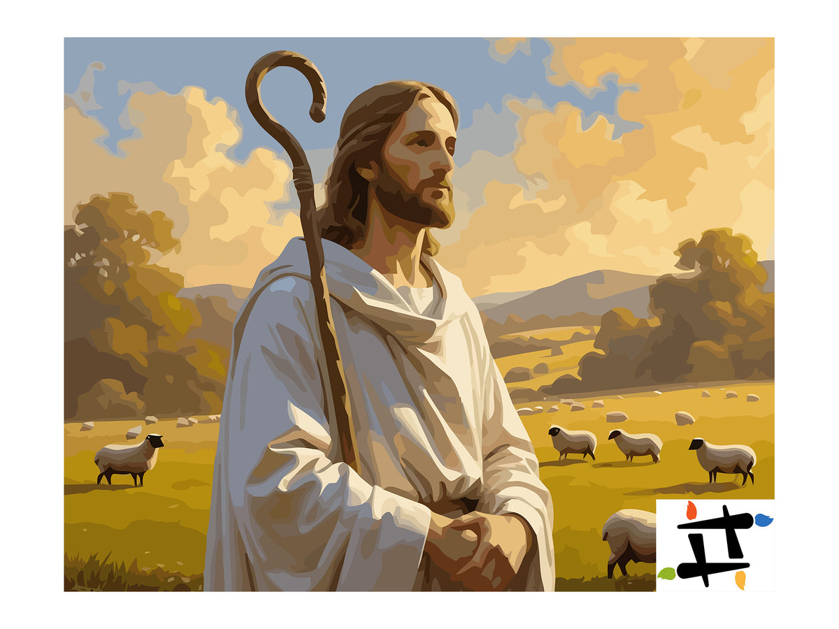 Pictura pe Numere – Pastorul Cel Bun 6381