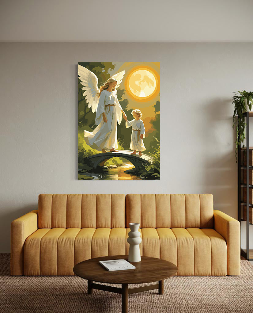 Pictura pe Numere – ingerul Pazitor 6396