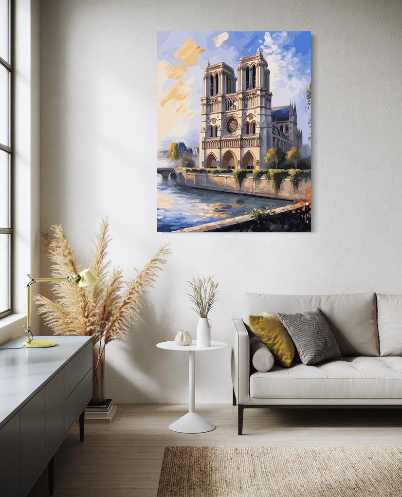 Pictura pe Numere – Catedrala Notre Dame 6400