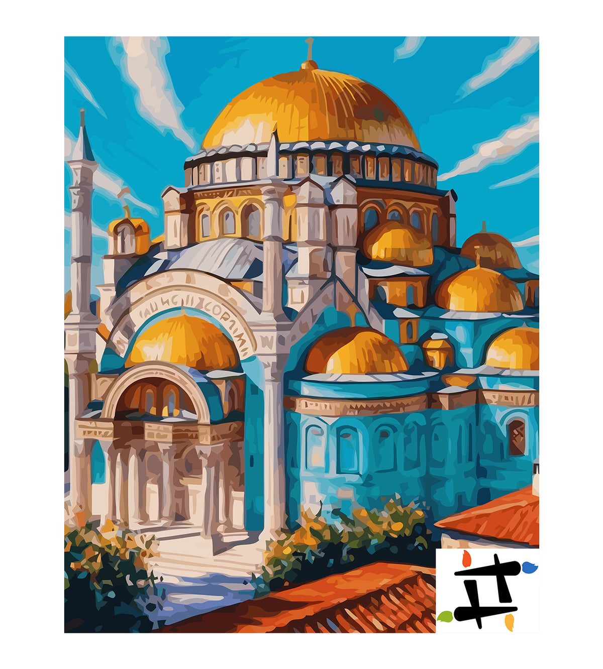 Pictura pe Numere – Hagia Sophia 6410