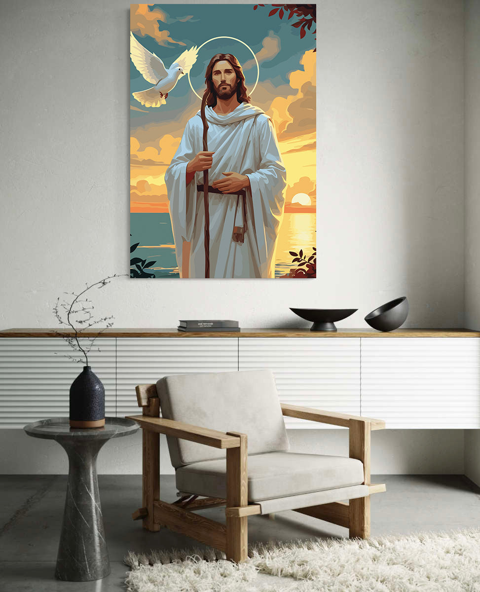 Pictura pe Numere – Pastorul Cel Bun 6416