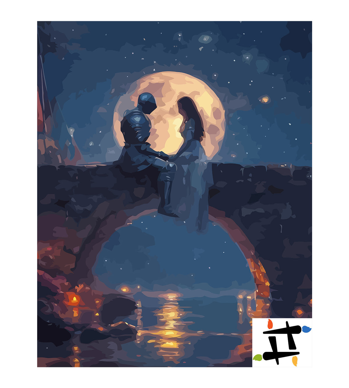 Pictura pe Numere – Dragoste Medievala 6425