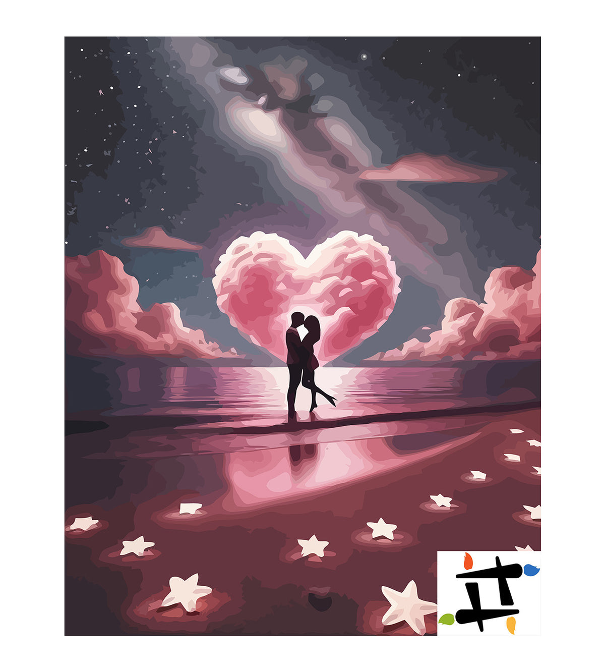 Pictura pe Numere – indragostiti 6426