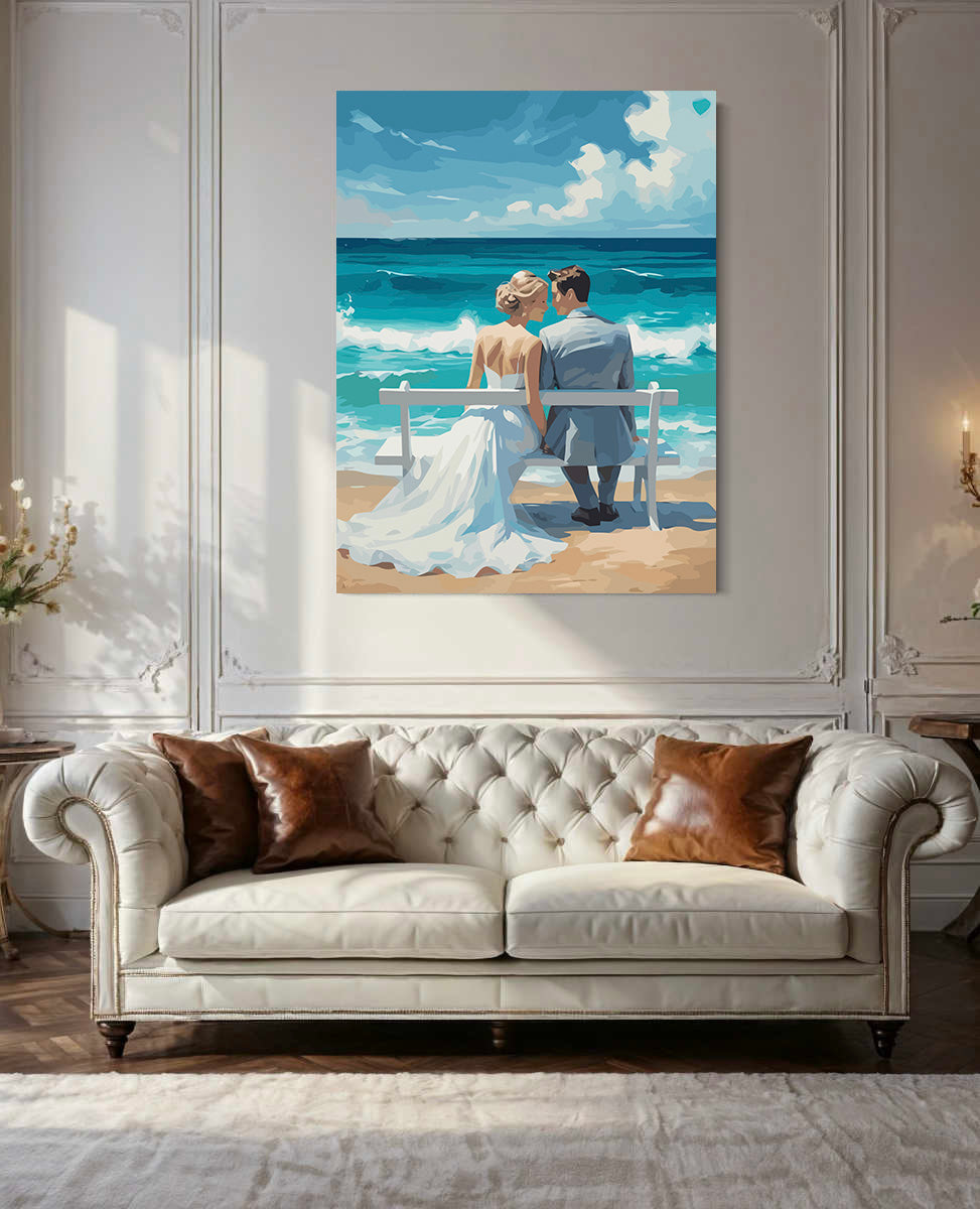 Pictura pe Numere – Just Married 6449