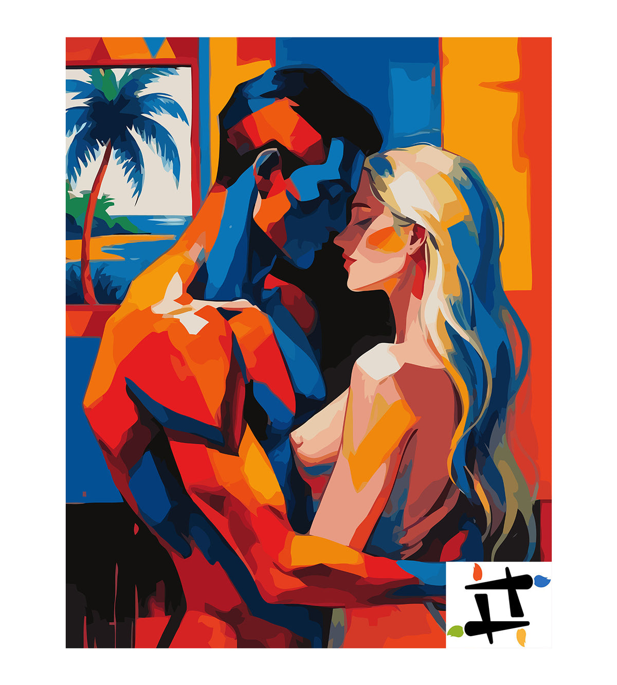 Pictura pe Numere – Cuplu indragostit 6456