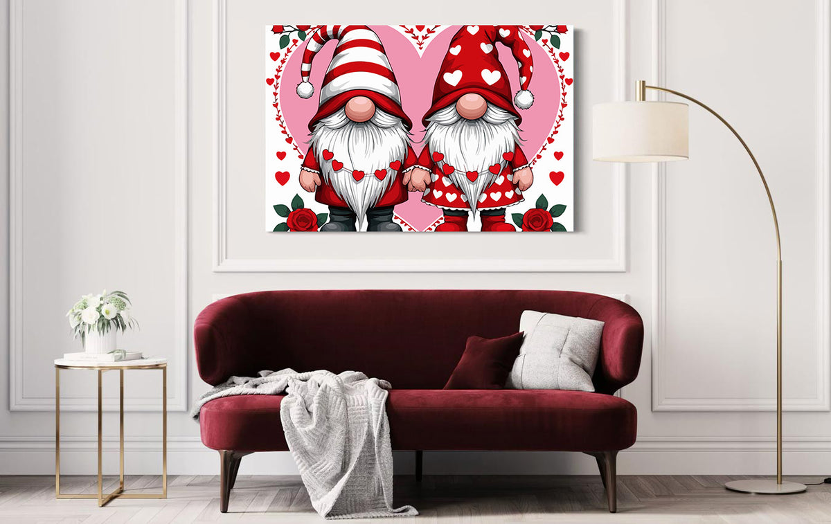 Pictura pe Numere – Gnome In Love 6462
