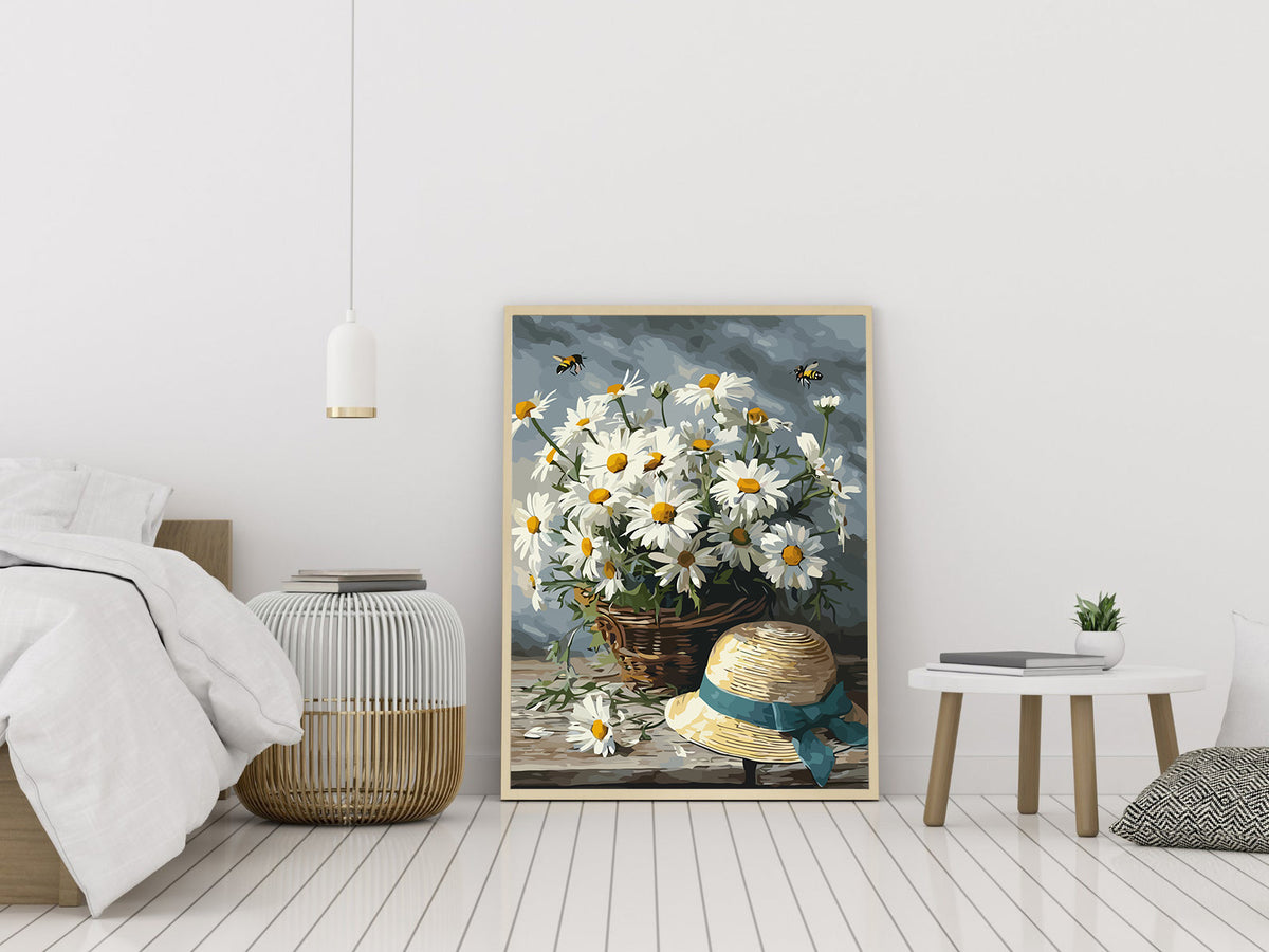 Pictura pe Numere Country Daisies 6503