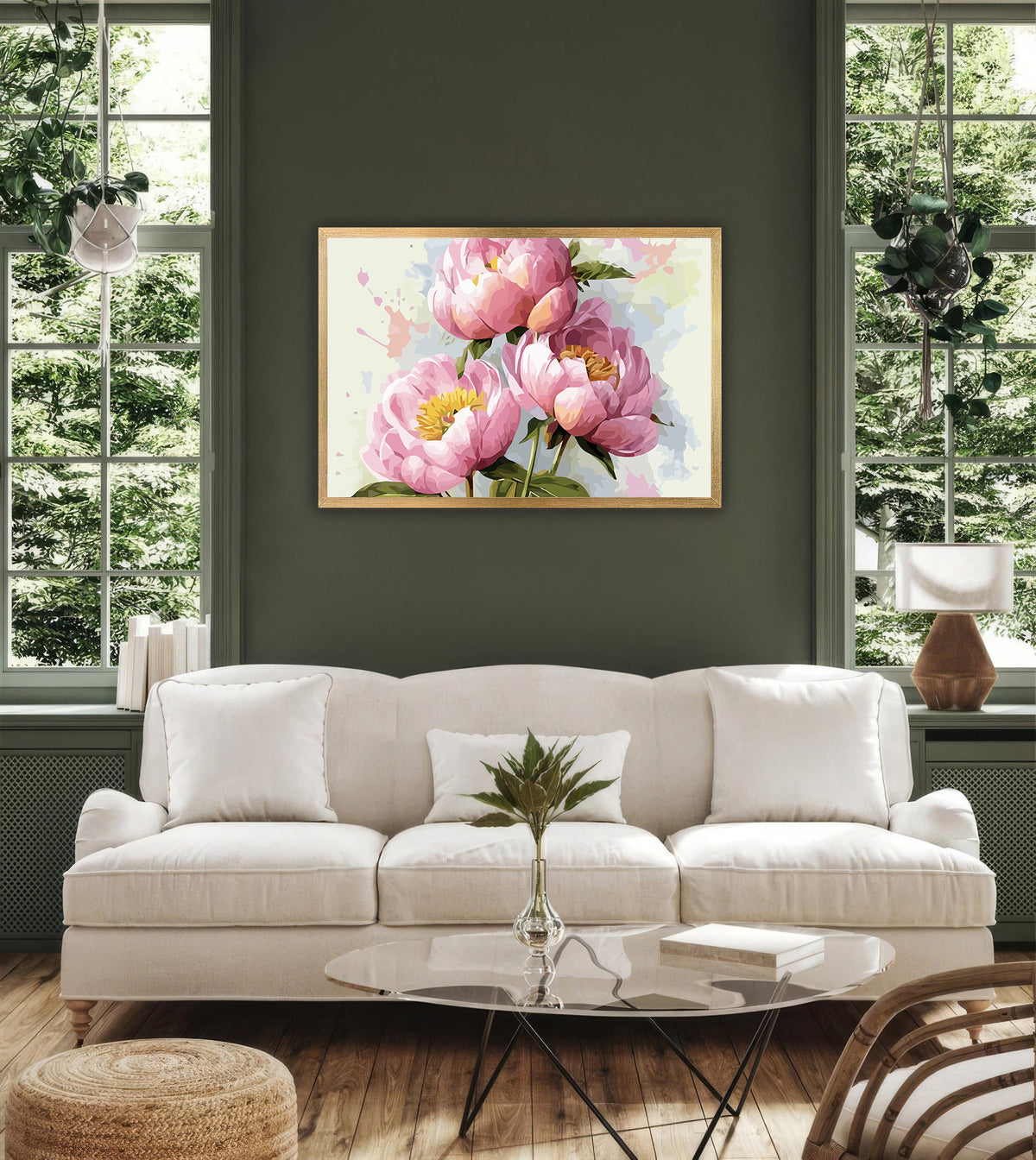 Pictura pe Numere – Triada Bujorilor 6541