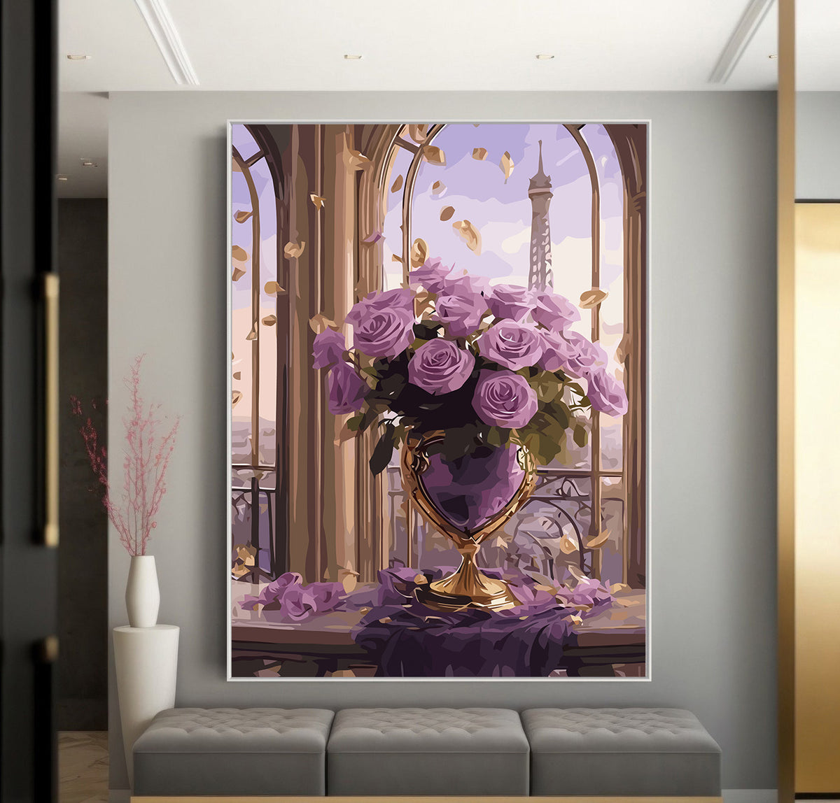 Pictura pe Numere – Dimineata la Paris 6568