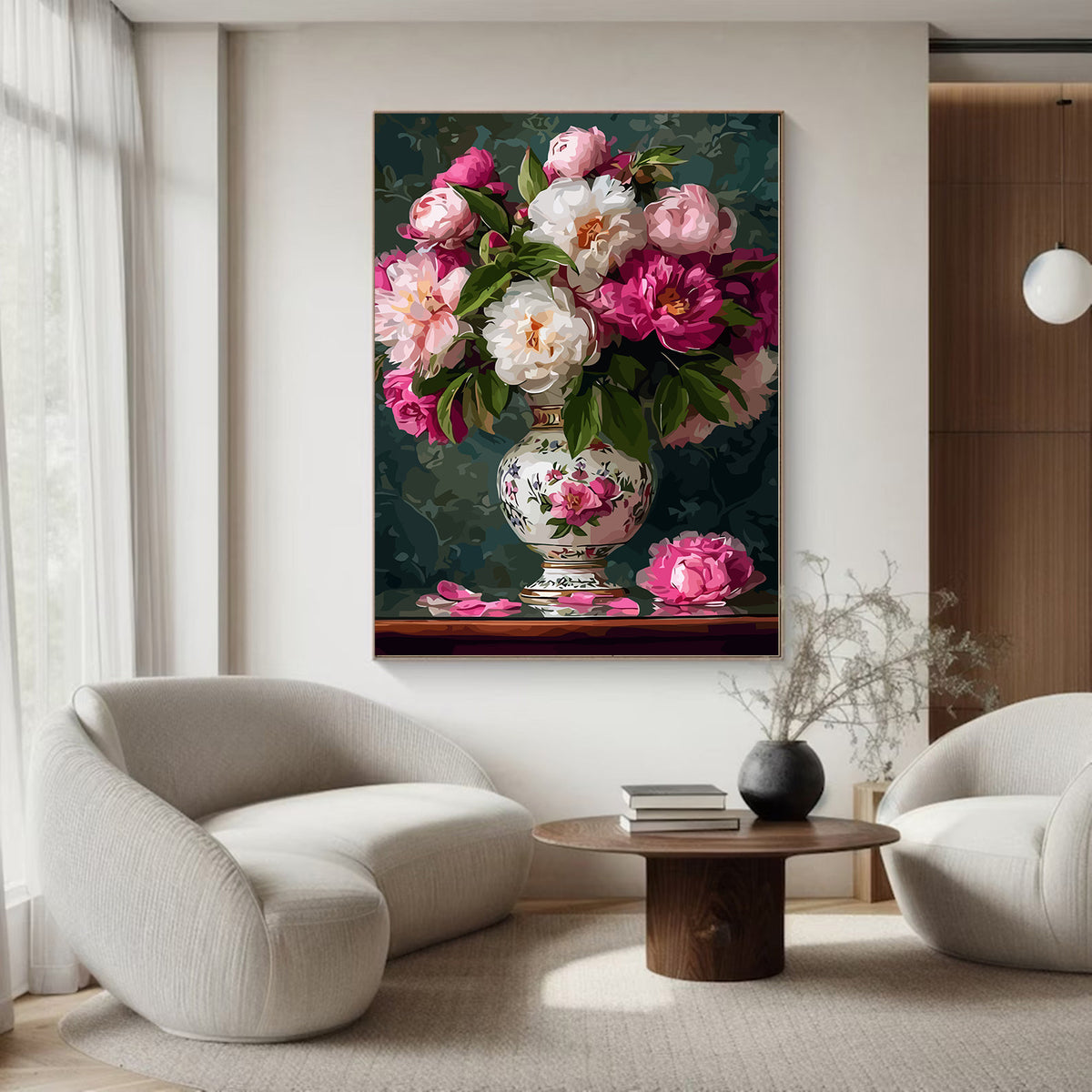 Pictura pe Numere – Lux de flori 6611