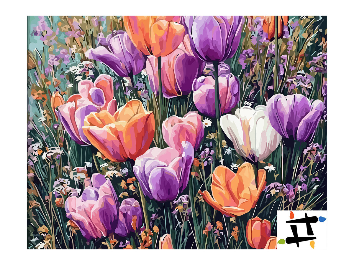 Рисуване по номера – Холандската градина 6644